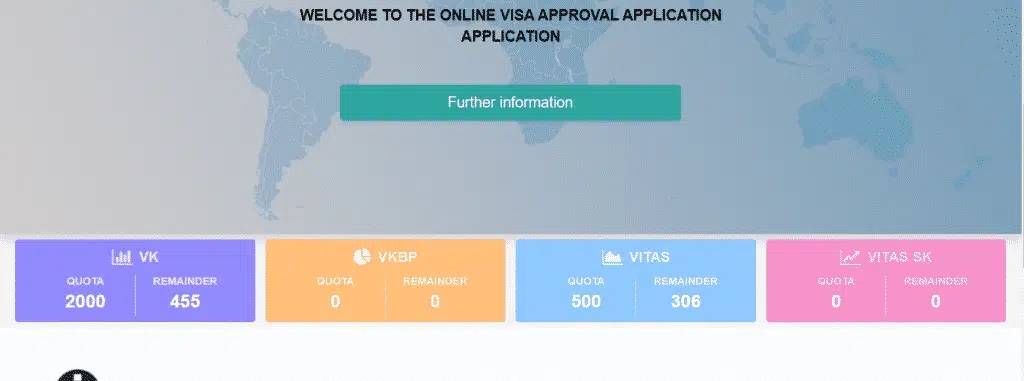 Kitas stay permit visa temporary