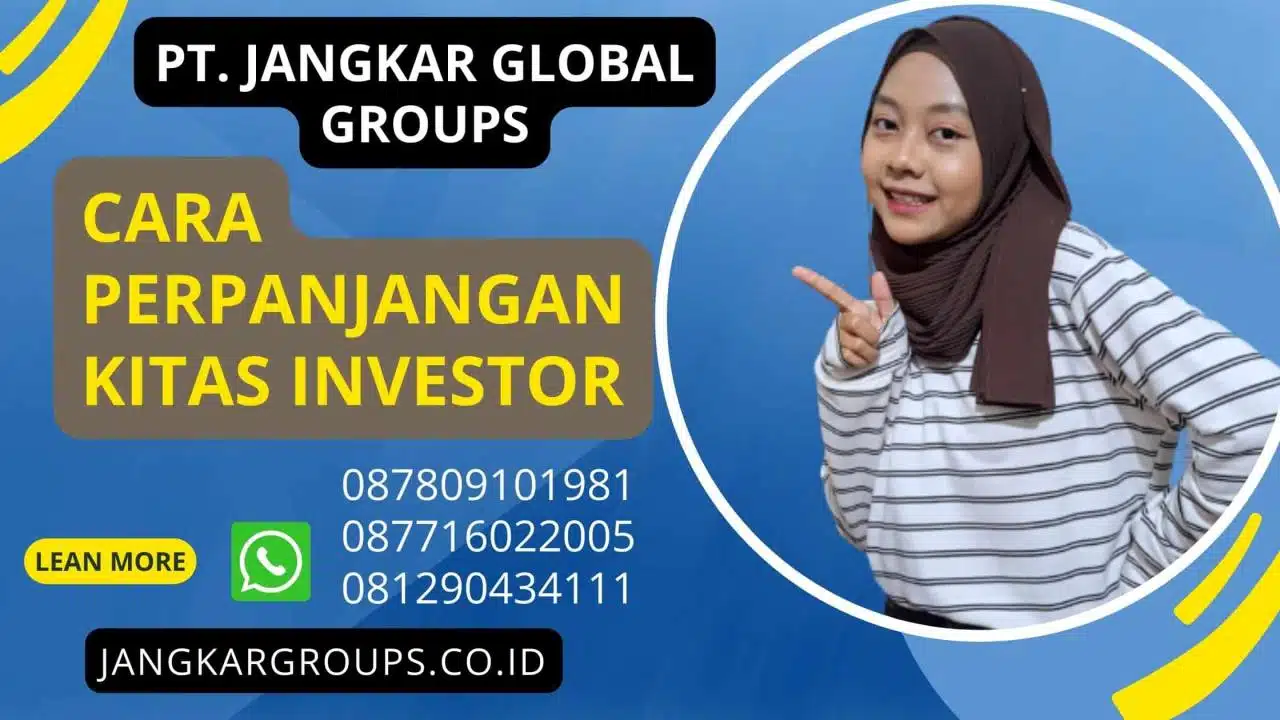 Agent KITAS Investor Pemegang Saham