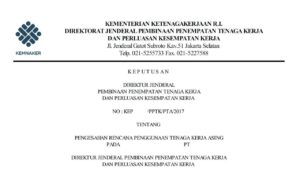 Peraturan RPTKA di Bandung untuk Tenaga Kerja Asing di Bidang Manufaktur