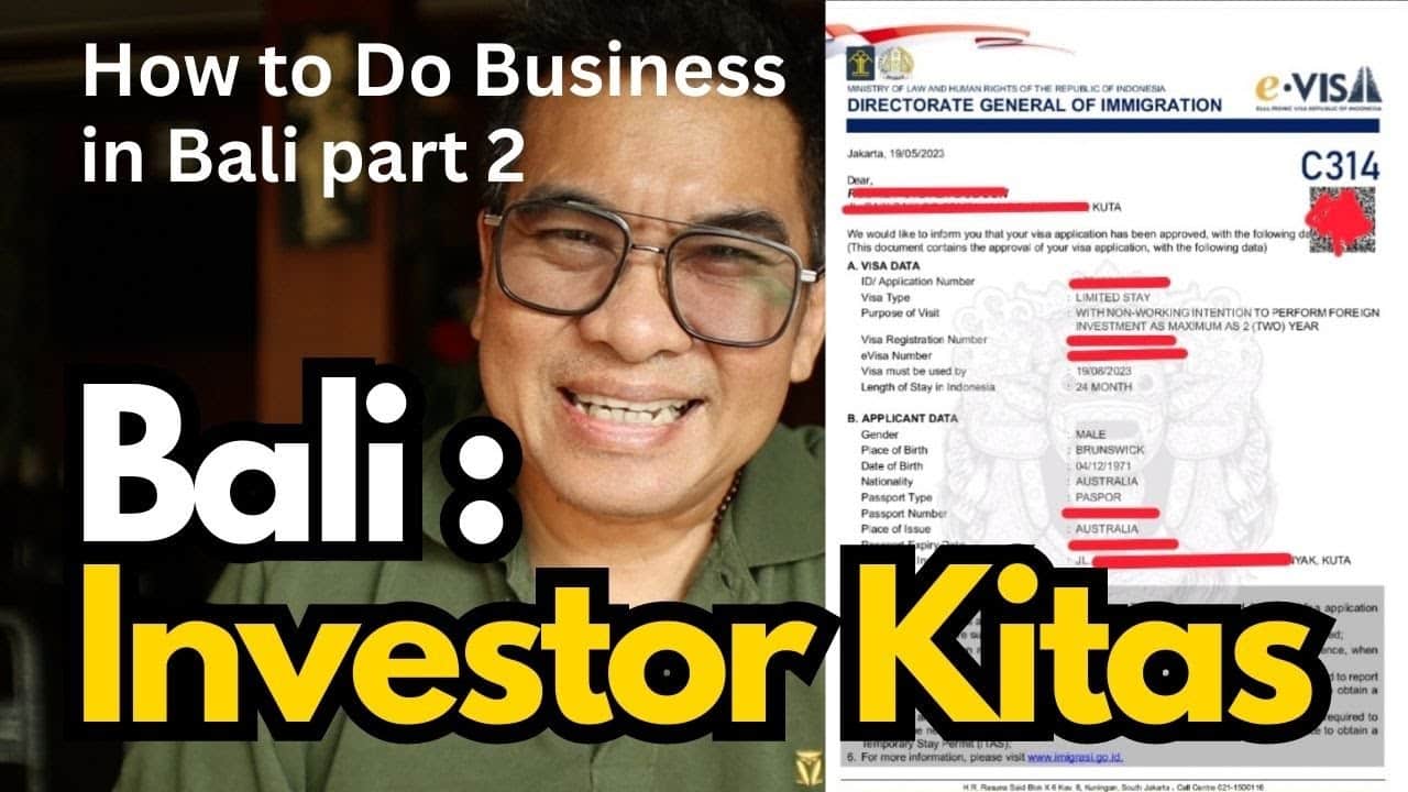 Minimal Investasi Untuk KITAS Investor